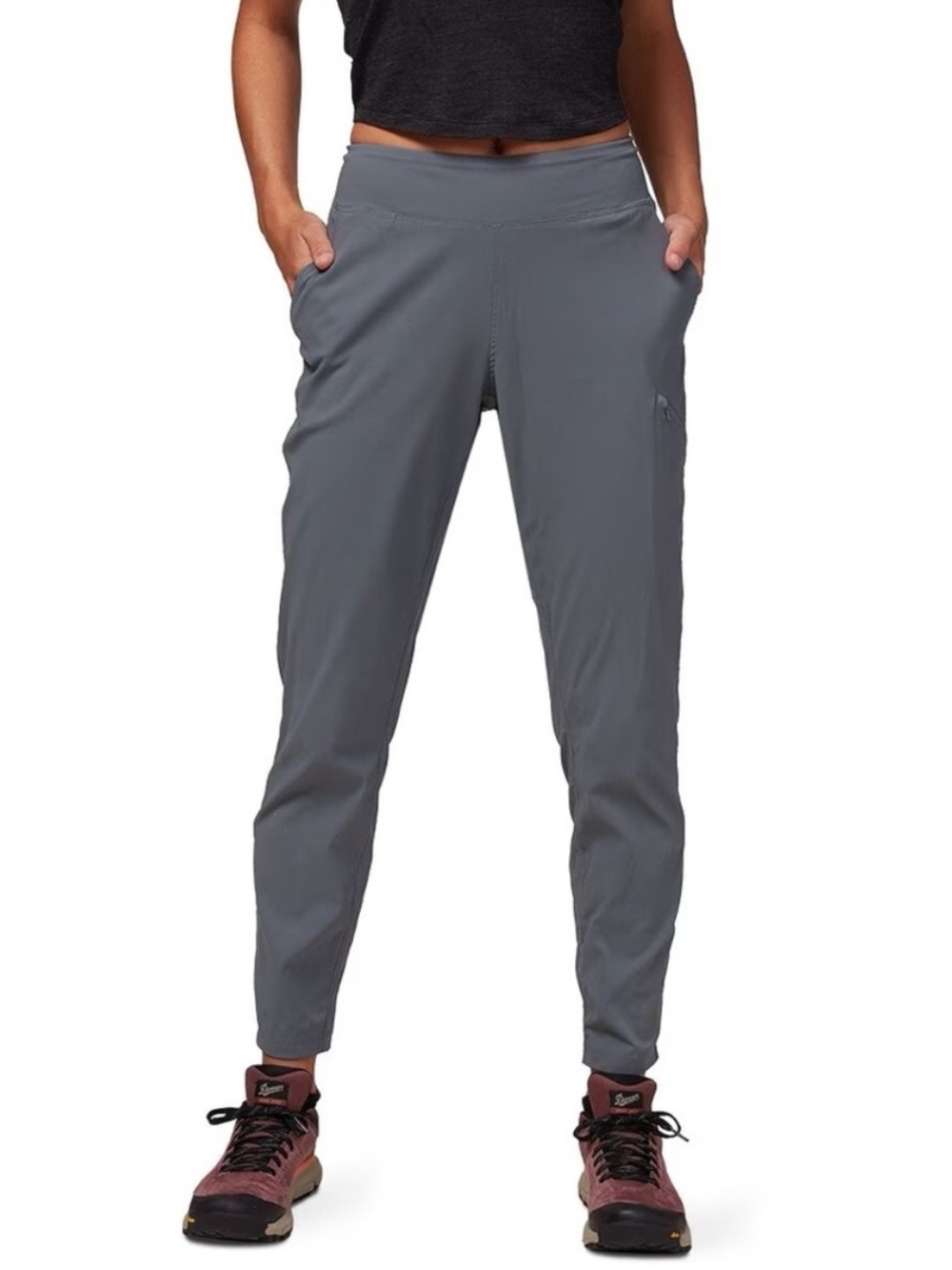 Mountain Hardwear Dynama 2 Ankle Pants Light Storm Gray Sz L